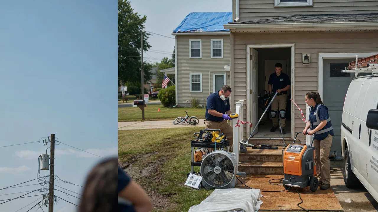 Water Damage Repair in Irvine, PA near me